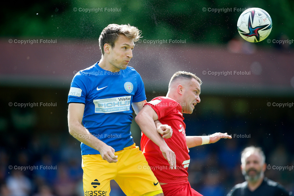 A_LUI-260522_01 | SPORT,FUSSBALL TRANSDANUBIA CUP FINALE 26.05.2022 ST.MARTIN/MK.-ASKOE OEDT IM BILD: NENAD VIDACKOVIC (OEDT) UND THOMAS  PFOSE (ST.MARTIN) FOTO:FOTOLUI/OOEFV