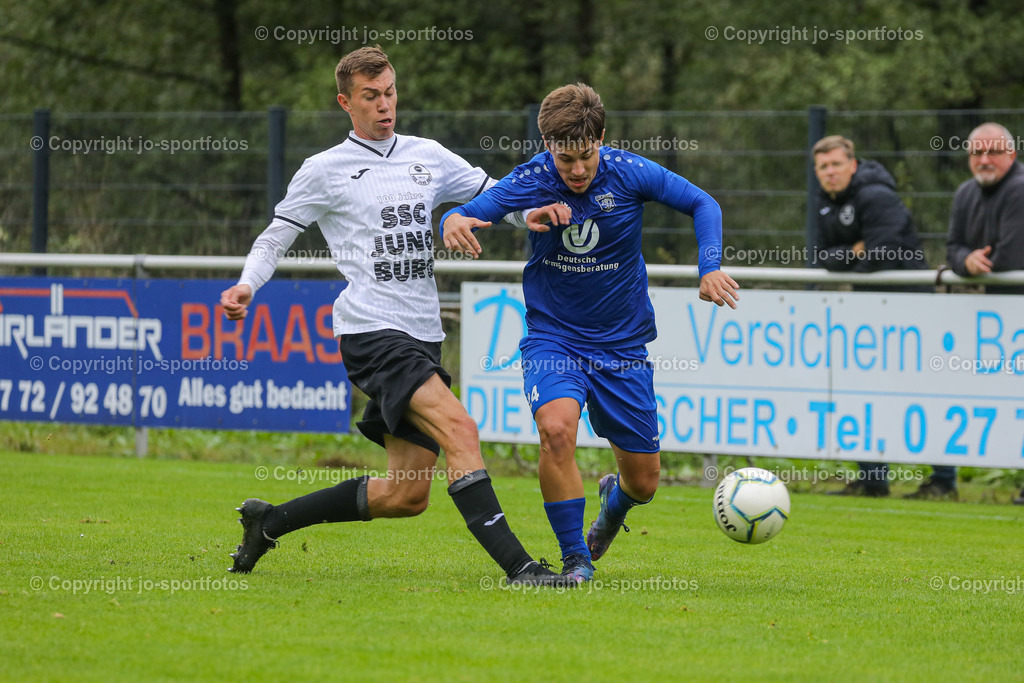 SSC Burg - Vfb Marburg (4) | 25.09.2022; Verbandsliga Mitte; Rasenplatz Burg; SSC Juno Burg : VfB Marburg; Ergebnis 1:2 (0:0)