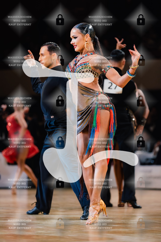 Goldstadtpokal 2025 - WDSF World Open Latin 6th (23) Tomer Zveniatsky _ Elizaveta Pustornakova (Israel)-2025-01-25-9844 | Webshop for digital downloads and prints of dance sport, event & show photographer Julian Link - Realisiert mit Pictrs.com