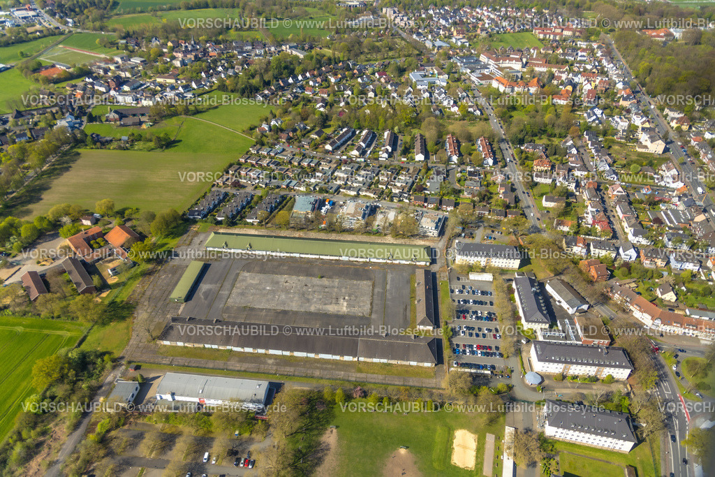 Hamm230400330 | Luftbild, Bundesverwaltungsamt Hamm, Baustelle Schützenstraße, Zentrale Unterbringungseinrichtung für Flüchtlinge (ZUE), Uentrop, Hamm, Ruhrgebiet, Nordrhein-Westfalen, Deutschland