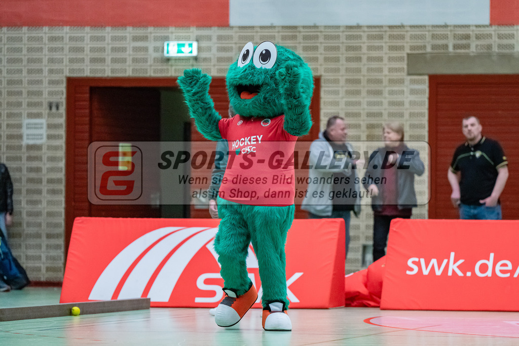 HK_20231216_107352 | 1. Bundesliga Herren  Crefelder HTC - Blau Weiß Köln am 16.12.2023 Sporthalle Glockenspitz, Krefeld ,