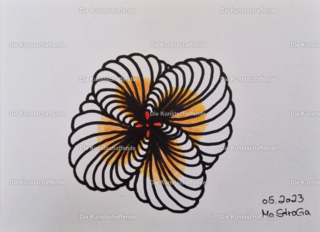 MaStroGa-105057 | Kunstdruck von handgemalter Postkarte. | Art print from hand painted postcard. - Realisiert mit Pictrs.com