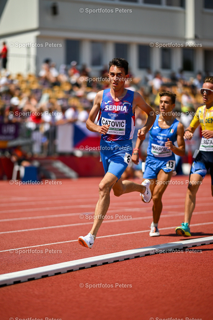 U18 EM - Tag 4_73 | European Athletics U18 Championships am 21.07.2024 in Banska Brystica; 3000m. Foto: Kai Peters - Realisiert mit Pictrs.com