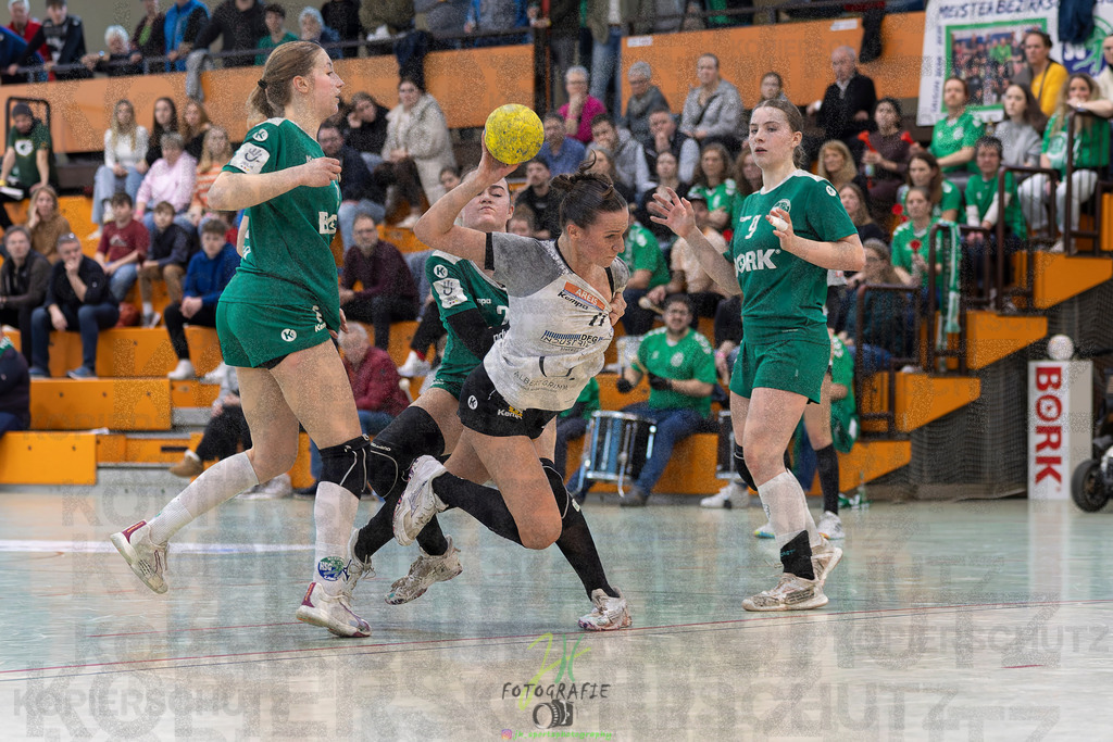 Jugendbundesliga wJA, Pokalrunde, HSG Kleenheim/Langgöns - Frisch Auf Göppingen | Jugendbundesliga wJA, Pokalrunde, HSG Kleenheim/Langgöns - Frisch Auf Göppingen am 28.02.2026 in Oberkleen (Weidig-Halle)Photo © 2026 - Jörg Heinrich - Realisiert mit Pictrs.com