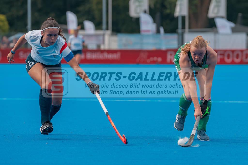 HK_20230708_100018 | Euro Hockey WU18 France - Ireland Championship Girls &amp; Boys am 8.7.2023 CHTC , Krefeld ,