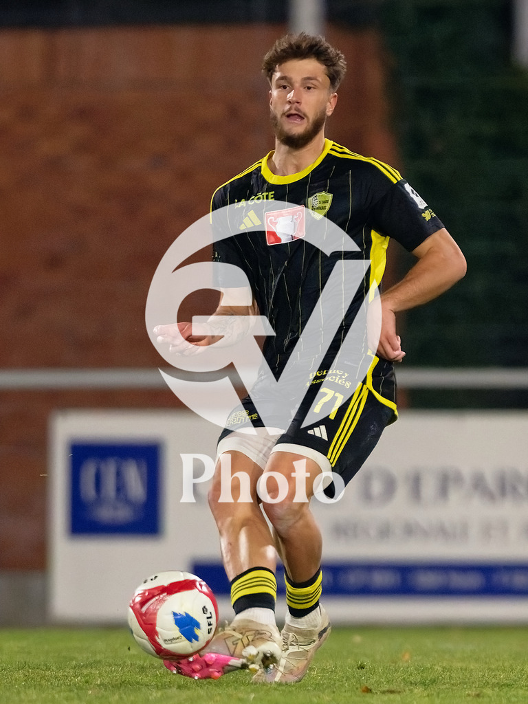 Coupe Suisse - 1/8 de finale - FC Stade Nyonnais v Neuchatel Xamax |  during the Coupe Suisse - 1/8 de finale match between FC Stade Nyonnais and Neuchatel Xamax at Centre sportif de Colovray in Nyon, Switzerland