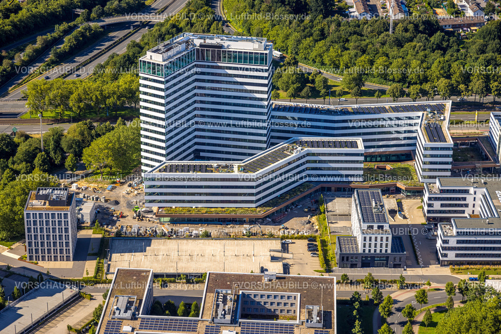 Dortmund240804382 | Luftbild, Stadtkrone Baustelle, Neubau Direktion Continentale Firmensitz, Schüren, Dortmund, Ruhrgebiet, Nordrhein-Westfalen, Deutschland