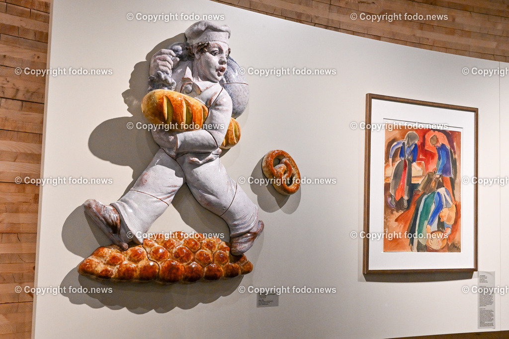 Asten_ Paneum_ Enthuellung Kunstwerke_ 26.09.2023-18 | 26.09.2023, Asten, AUT, Enthuellung Kunstwerke, Bread-Head und Sweet-Head im Bild Kunstwerke im Paneum




