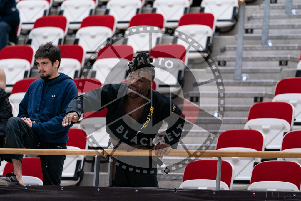 20241012PBB5325 | Athletes compete during the AJP Tour Europe Continental Jiu-Jitsu Professional Championship on October 12, 2024 in Almere near Amsterdam, Netherlands. © Chiara Dazi / photoblackbelt