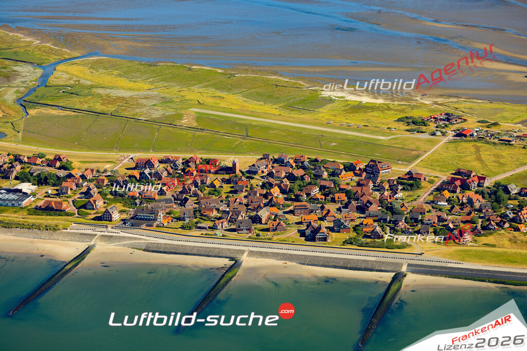 Aktuelles Luftbild von Ansicht mit Nordstrand Baltrum - Die Luftaufnahme wurde 2022 mittels UL-Flugzeug erstellt ( keine Drohne ) - hochauflösende Kamera-Systeme von  Canon -Beste Qualität - Für grossformatige Ausdrucke geeignet. Die Geschenkidee !