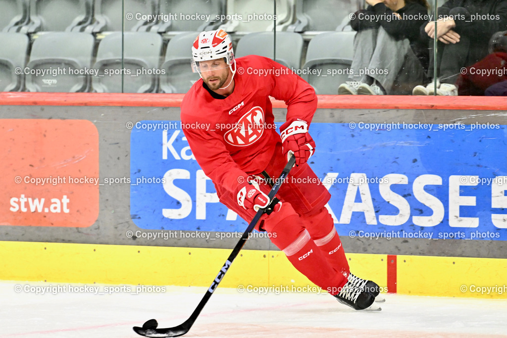 EC KAC Trainingsstart | Jan Mursak EC KAC, EC KAC Trainingsstart, EC KAC Trainingsstart am 06.08.2025 in Klagenfurt (Heidi Horten Eishalle ), Austria, (Photo by Bernd Stefan)