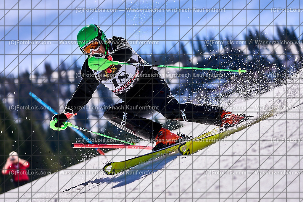 ALP2134_Reiteralm_Steir-LM_SL_Hoecher Franz | (C)FotoLois.com, Alois Spandl. Steirische Landesmeisterschaften Ski alpin SLALOM, Reiteralm, Sa 13. April 2024.