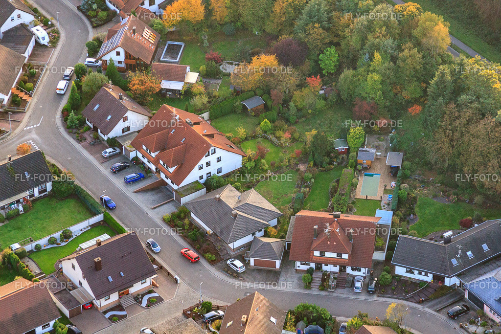 Südring x Pfarrer-Löser-Straße | Luftbild: Südring x Pfarrer-Löser-Straße in Rülzheim im Bundesland Rheinland-Pfalz in Deutschland. Foto: IMG_60290.jpg vom 22.10.2013 durch Werner Riehm/FLY-FOTO.de - Realisiert mit Pictrs.com