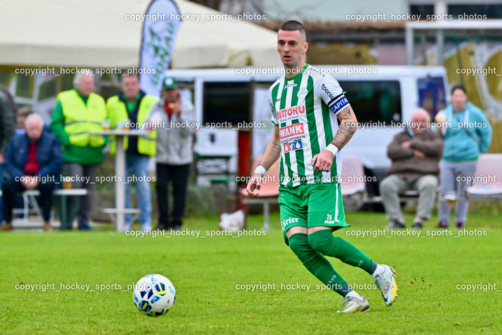 SV Donau vs. FC Nussdorf Debant | #24 Zoran Vukovic SV Donau,  SV Donau vs. FC Nussdorf Debant, SV Donau vs. FC Nussdorf Debant am 08.11.2025 in Klagenfurt (Sportplatz Donau), Austria, (Photo by Bernd Stefan)