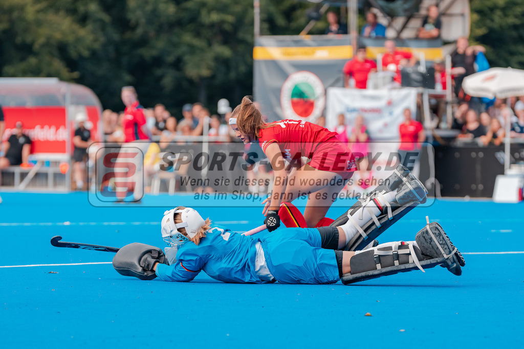 HK_20230716_103083 | Euro Hockey WU18 Girls Finale Belgium vs Germany Championship Girls &amp; Boys am 16.7.2023 CHTC , Krefeld ,