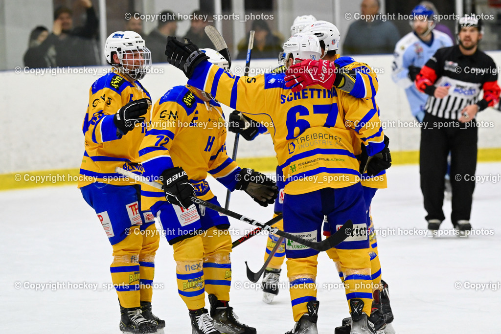  EHC Althofen vs. ESC Steindorf 9.3.202 | Jubel EHC Althofen Mannschaft