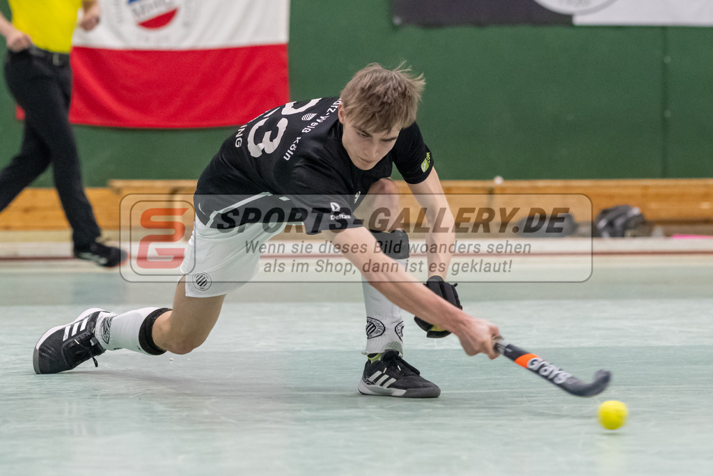 SFE_20230305_0039 | Deutsche Meisterschaft Männliche U16 Halle 2023 am 05.03.2023 in Köln (KTHC Stadion Rot-Weiss Köln Tennis and Hockey Club), Photo: Stephan Fehrmann 2022 (Sports-Gallery)