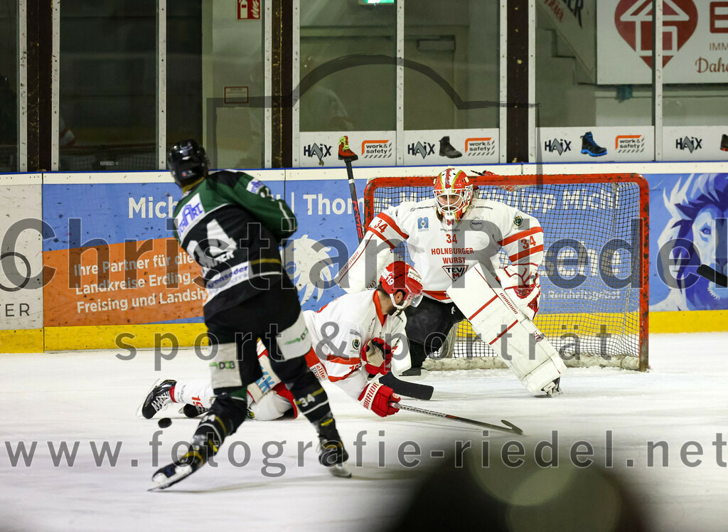 2023-03-14_037_TSV_Erding_gegen_TEV_Miesbach | Erding, Deutschland, 14.03.2023:
Eishockey, Bayernliga Playoffs 2022 / 2023, Halbfinale, TSV Erding gegen TEV Miesbach, Endergebnis: 5:3

Foto: Christian Riedel / fotografie-riedel.net