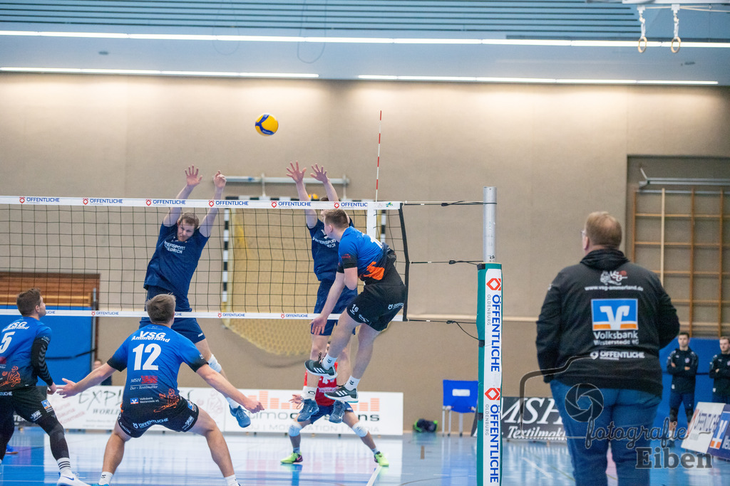 VSG Ammerland-VSG Lüneburg 2 | Volleyball Regionalliga; VSG Ammerland-VSG Lüneburg 2 am 04.02.2024; in Westerstede (Sporthalle Norderstraße), Photo: Philip Eiben 2024 - Realisiert mit Pictrs.com