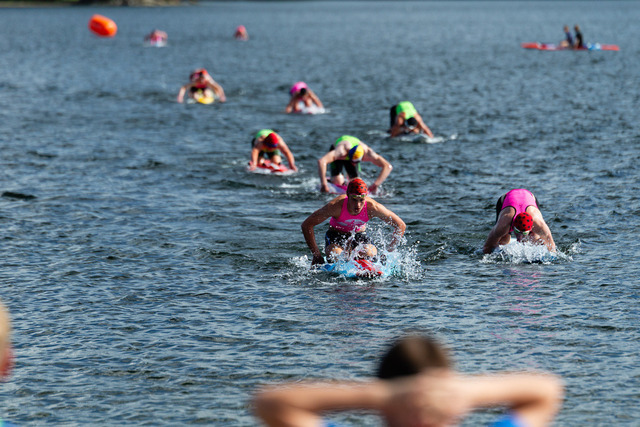 DLRG, Rettungssport, Beach- & Oceanevents, Landesmeisterschaften Freiwasser Rettungssport NRW 2025 14.09.2025 | Kalkar-Wissel, Deutschland - September, 14: Landesmeisterschaften Freiwasser Rettungssport NRW 2025 (Foto: Benedikt Lang (DLRG)) - Realisiert mit Pictrs.com