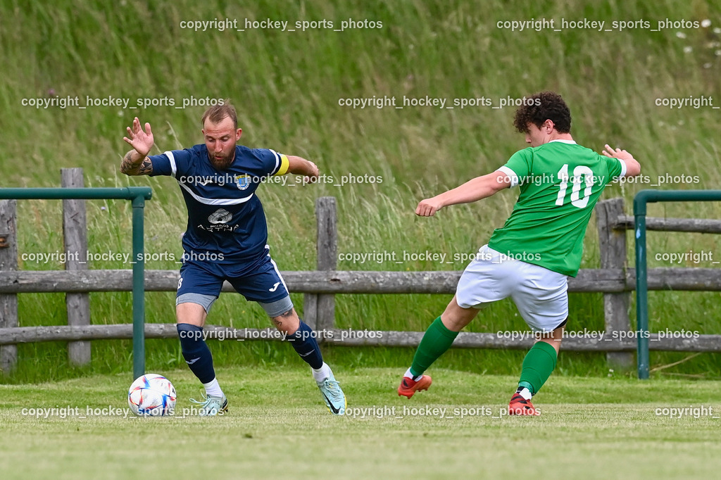 SV Malta vs. SV Rapid Feffernitz 3.6.2023 | #33 Marcel Glanzer, #10 Luca Udo Engelmeier