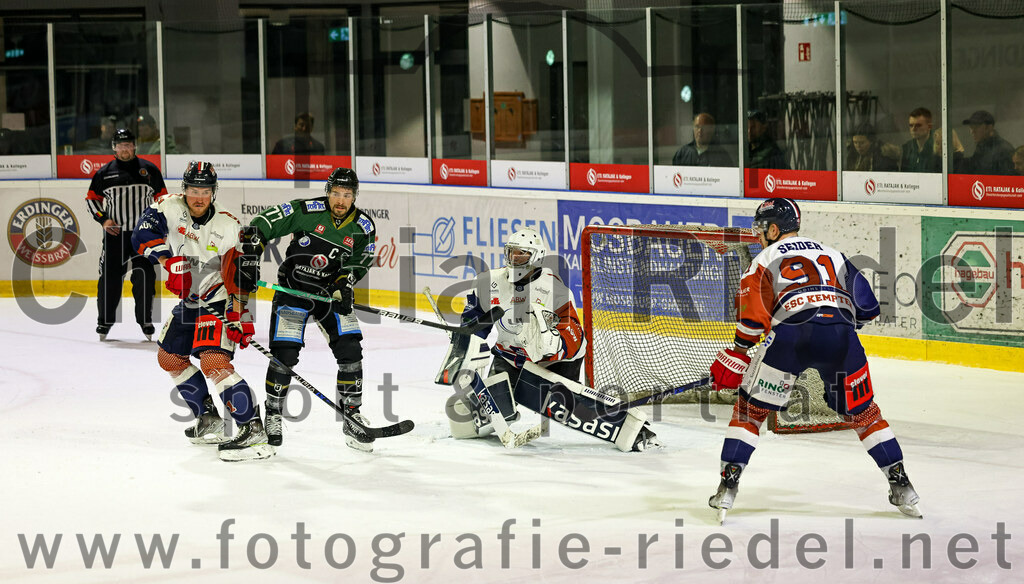 2022-10-23_127_TSV_Erding_gegen_ESC_Kempten | Erding, Deutschland, 23.10.2022:
Eishockey, Bayernliga 2022 / 2023, 7. Spieltag, TSV Erding gegen ESC Kempten, Endergebnis: 

Foto: Christian Riedel / fotografie-riedel.net