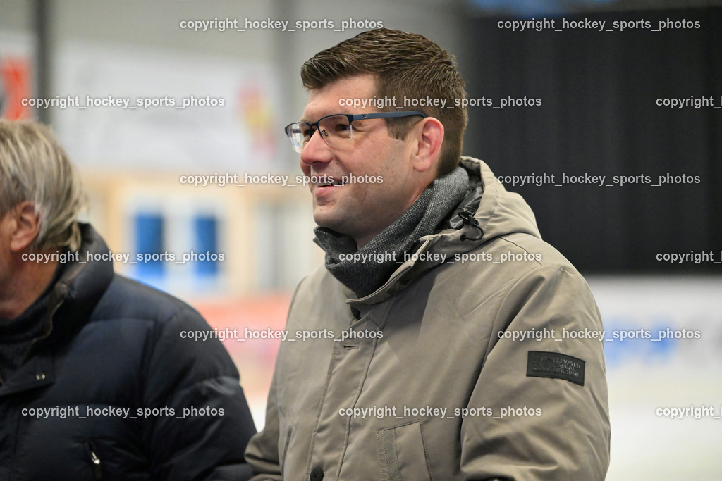 Eishallen Eröffnung Eberstein | Landeshauptmann Stellvertreter Martin Gruber, Eishallen Eröffnung Eberstein, Eishallen Eröffnung Eberstein am 07.12.2024 in Eberstein (Halle Eberstein), Austria, (Photo by Bernd Stefan)