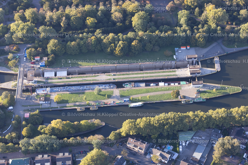 Luftbild-Duisburg Schleuse-7757 | Luftbildfotografie und Luftbildfotograf Hermann Klöpper - Realisiert mit Pictrs.com