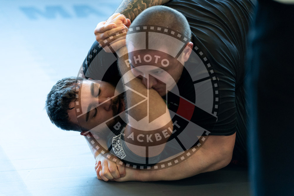 20250329PBB2177 | Fighters compete during the International Luta Livre (ILLCS) Germany IX Spring 2025 Competition spring on March 29, 2025 in Hannover, Germany.© Chiara Dazi