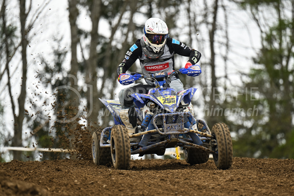 Motocross Schlatt bei Winterthur - 30. April 2023 | #295 Luethi Robin aus Altendorf (CH) auf Yamaha in der Kategorie Quad am Motocross Schlatt bei Winterthur, 30. April 2023. 
Instagram: @mx_schlatt | @mc_wila | @sam_schweiz
Bild: Sportfotografie Markus Aeschimann | www.markus-aeschimann.ch - Realisiert mit Pictrs.com