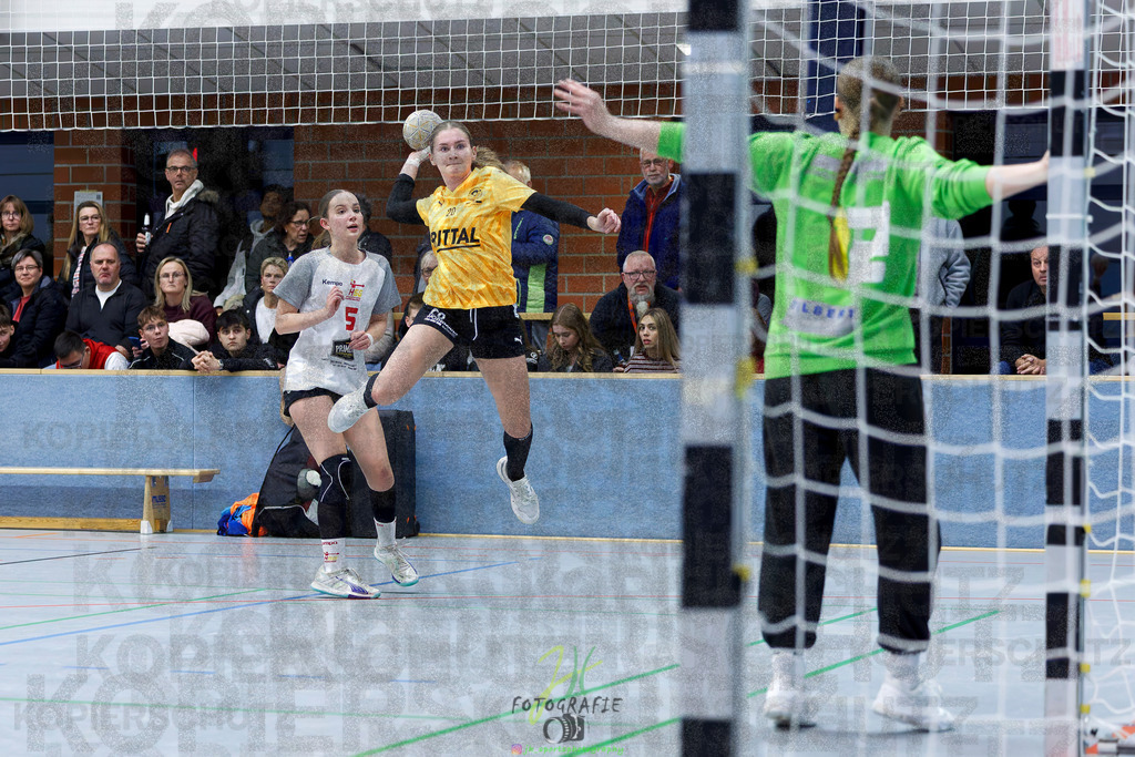 Frauen Oberliga Mitte (HHV); HSG Eibelshausen/Ewersbach - HSG Wettenberg II | Frauen Oberliga Mitte (HHV); HSG Eibelshausen/Ewersbach - HSG Wettenberg II am 13.12.2025 in Steinbrücken (Sporthalle am Hammerweiher)Photo © 2025 - Jörg Heinrich - Realisiert mit Pictrs.com