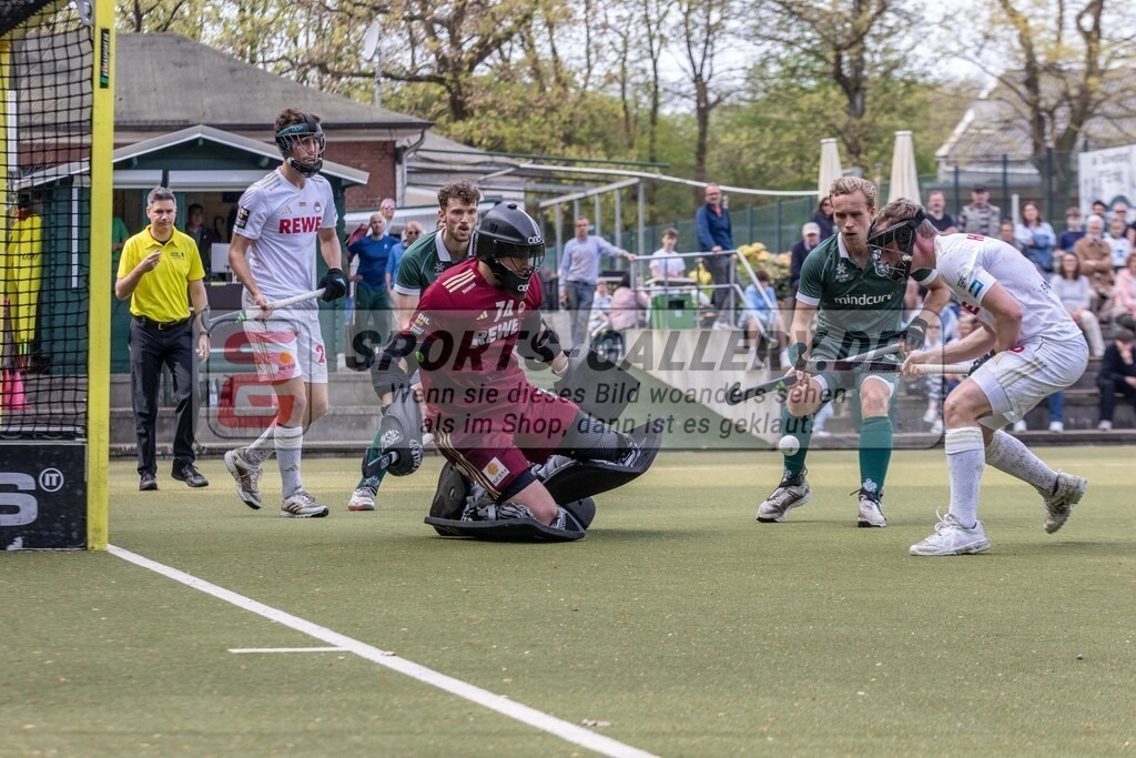 MJ_UHTC-RWK_13.04.2024-38 | Jean Danneberg (Rot-Weiss Köln #74), Uhlenhorst Mülheim - Rot-Weiß Köln am 13.4.2024 in der Waldstadion, Mülheim a.d.Ruhr