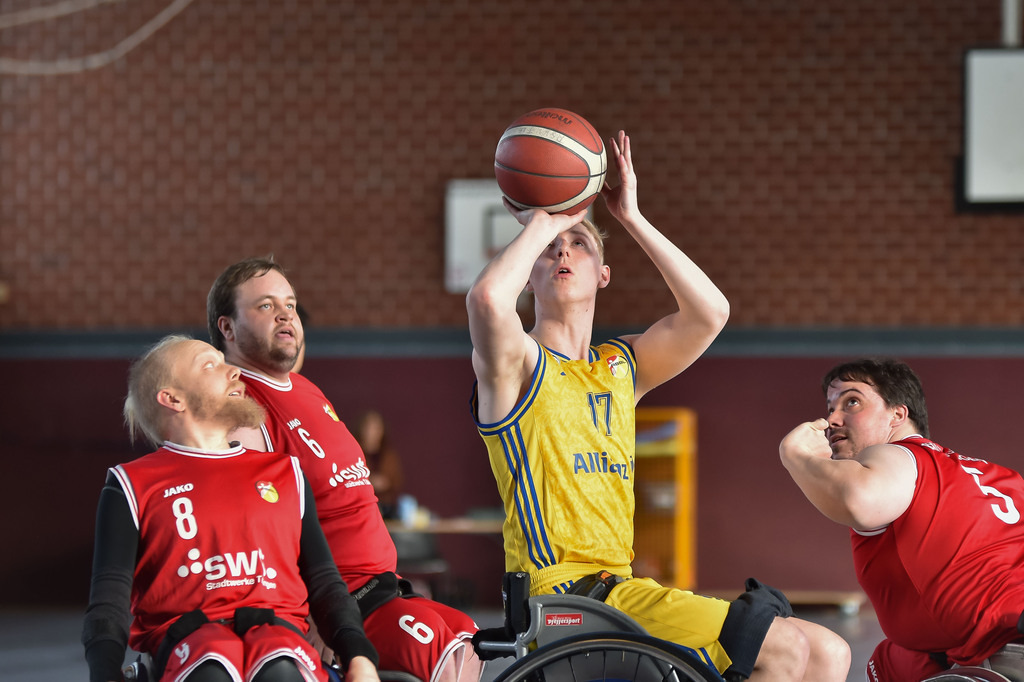 2024-11-23-0665 | RSKV Tuebingen vs. Alba Berlin, Rollstuhlbasketball, 2. Bundesliga Sued, 5. Spieltag, Saison 2024/2025, 23.11.2024, Foto: Ralph Kunze - Realisiert mit Pictrs.com