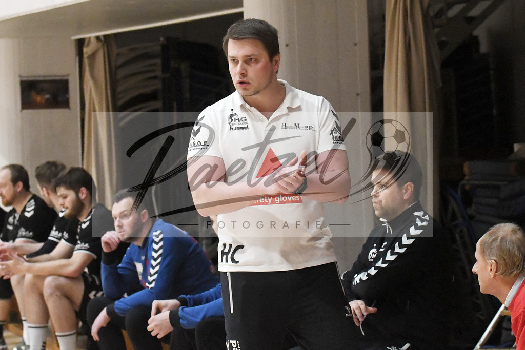 20200125_HSGHGJ_0069 | Handball, Herren:   beim Spiel der Landesliga zwischen HSG Osnabrück vs. HG Jever/Schortens am 25.01.2020 in der OSC-Halle in Osnabrück, Deutschland.(Foto von Nico Paetzel) - Realisiert mit Pictrs.com