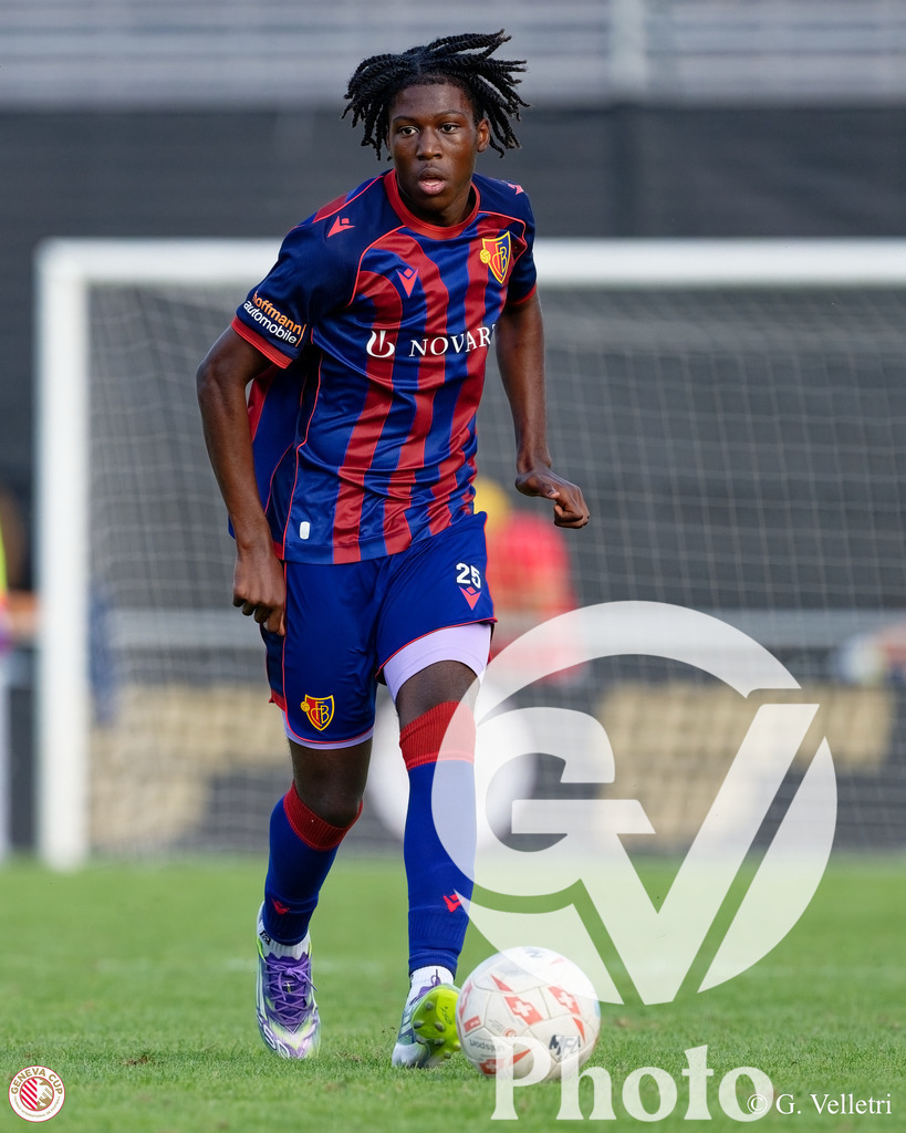 GenevaCup Group Phase - FC Basel v SL Benfica | during the GenevaCup Group Phase match between FC Basel and SL Benfica at Stade des Arberes in Meyrin, Switzerland