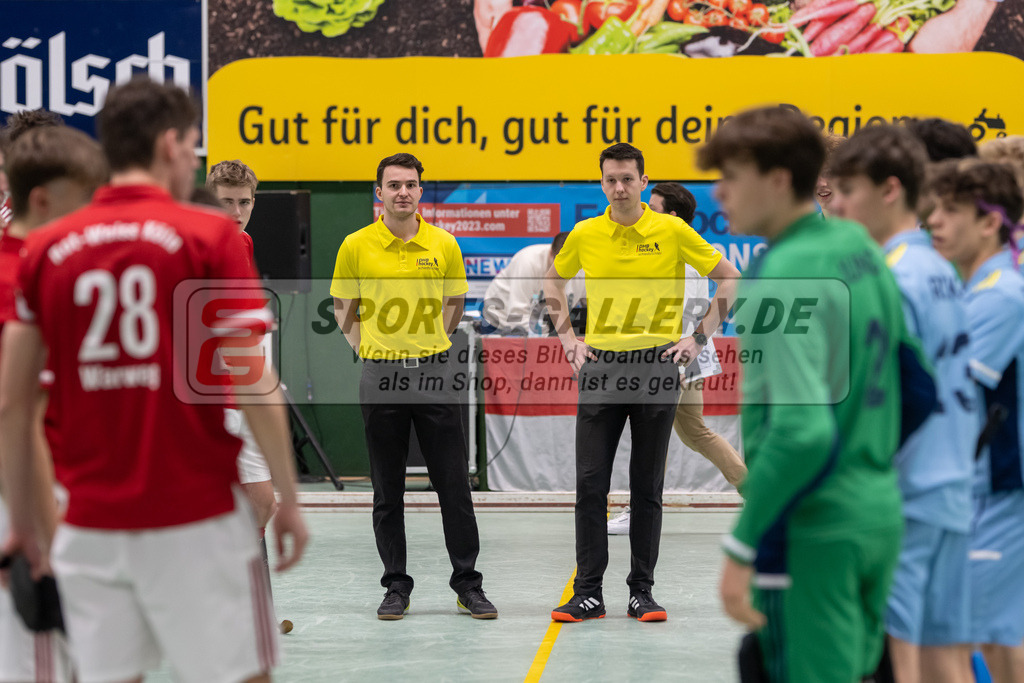 SFE_20230305_0004 | Deutsche Meisterschaft Männliche U16 Halle 2023 am 05.03.2023 in Köln (KTHC Stadion Rot-Weiss Köln Tennis and Hockey Club), Photo: Stephan Fehrmann 2022 (Sports-Gallery)