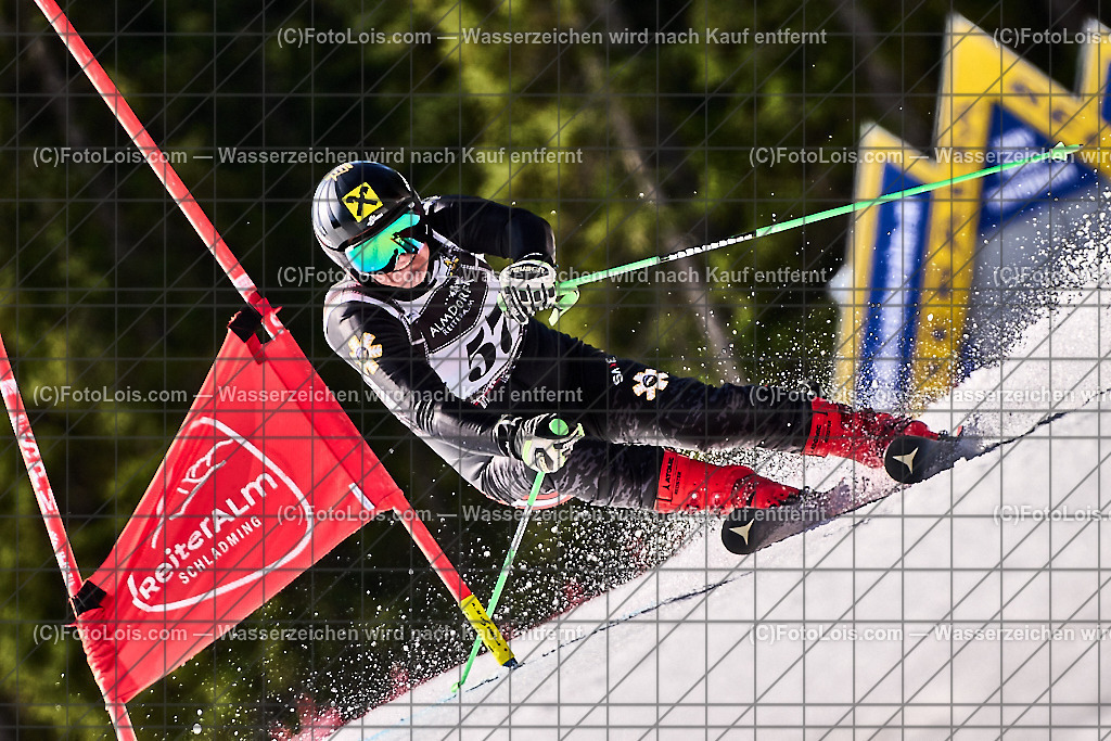 ALP0783_Reiteralm_Steir-LM_RTL_Assigal Robert | (C)FotoLois.com, Alois Spandl. Steirische Landesmeisterschaften Ski alpin, Reiteralm, Sa 13. April 2024.