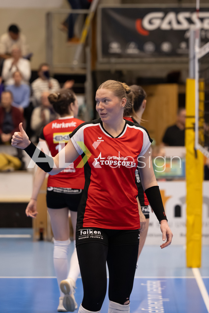 Volleyball I Frauen I Saison 2025-2026 I Volleyball NLA | Women I Round 16 I VC Kanti Schaffhausen - Viteos NUC I 31.01.2026 | 9 Jordan Lockwood (USA) (VC Kanti Schaffhausen) – Diagonal - Realisiert mit Pictrs.com