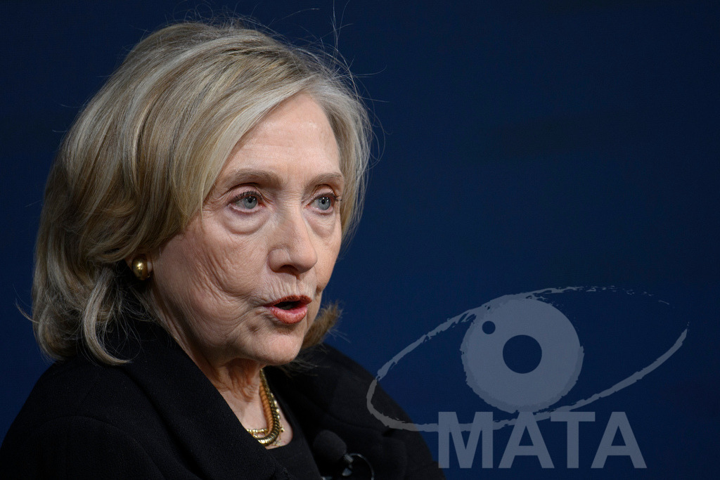 _DWA3759 | Die US-Politikerin Hillary Clinton auf der Veranstaltung Bridging Scholarship and Statecraft im Rahmen der Münchner Sicherheitskonferenz 2026. München, 13.02.2026 Bayern Deutschland  - Realisiert mit Pictrs.com