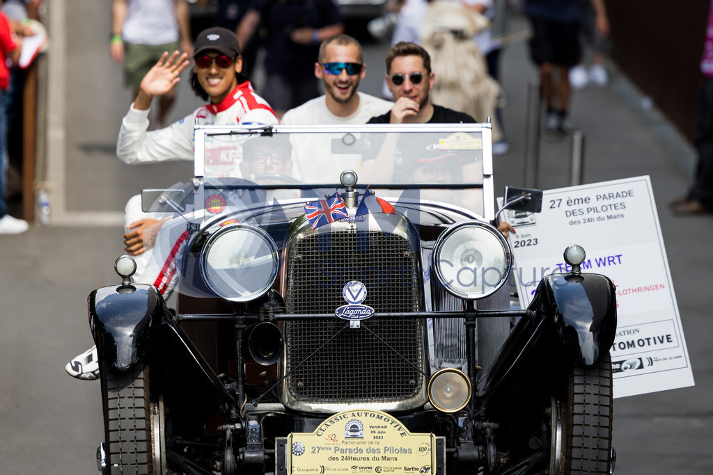 Trainproduction-20230609-0034 | LE MANS,FRANCE,09.Jun.23 - MOTORSPORTS - WEC, FIA World Endurance Championships, 24 Hours of Le Mans, Circuit de la Sarthe, drivers parade. Photo: Trainproduction / Matthias Trinkl