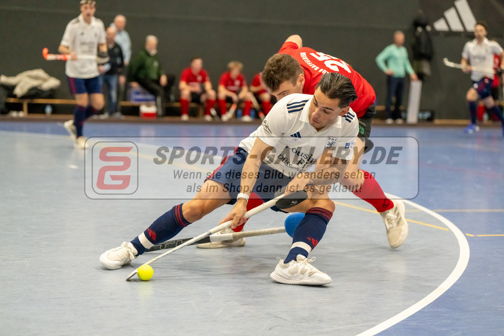 HK_20250201_102088 | 2. Bundesliga Halle Herren Düsseldorfer HC - Club Raffelberg am 1.2.2025 Halle am Seestern, Düsseldorf ,