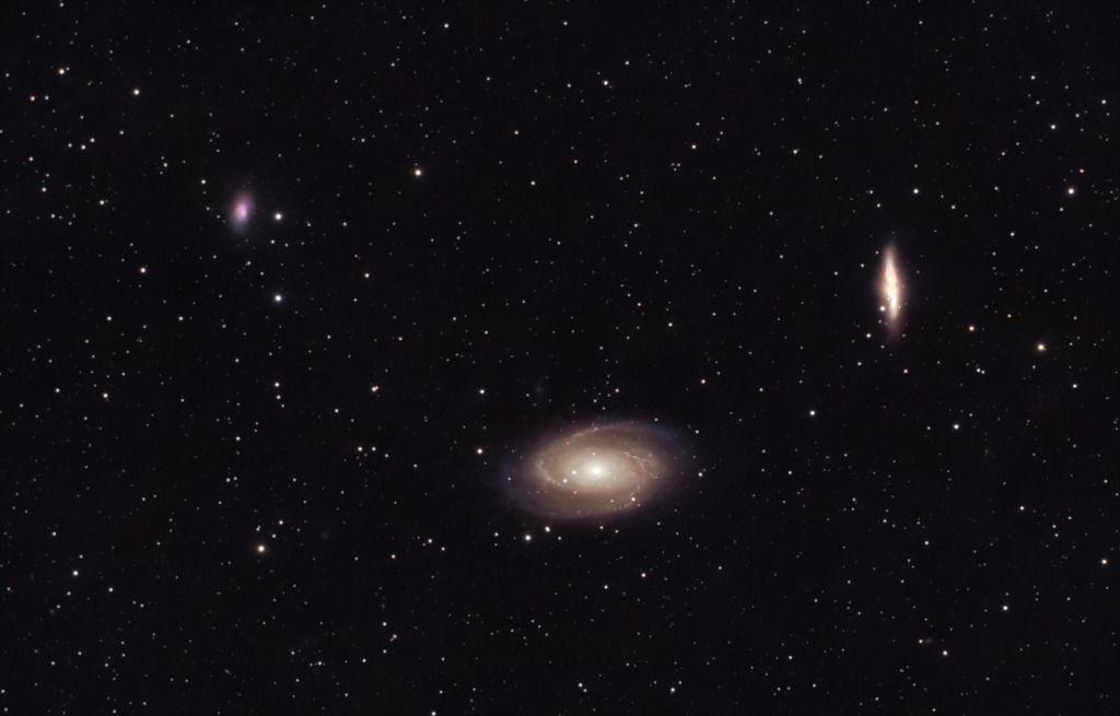 Bode's-Galaxie und Zigarrengalaxie | Fotografie, Photography, Flixography, Felix Mahncke - Realisiert mit Pictrs.com