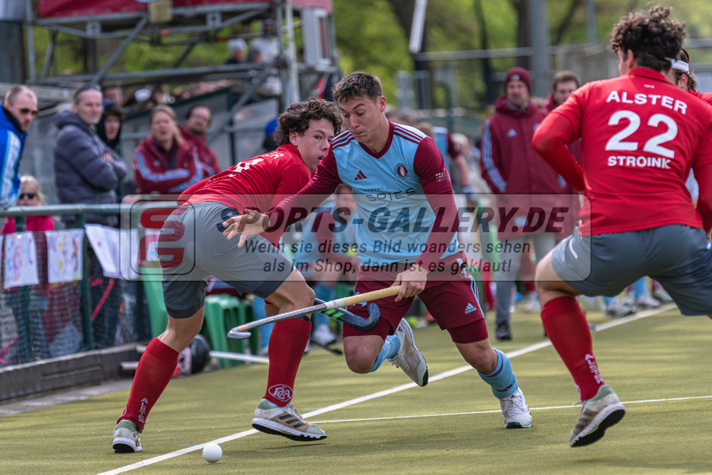 SM_20240421-D85_9874 | Rückrunde :1.Bundesliga Feldhockey (M) UHC - DCadA / 2:0 (0:0)