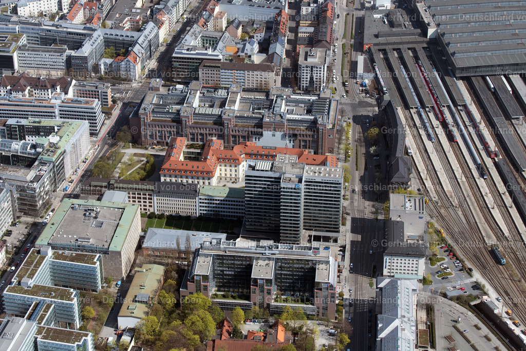 4021873 | Bayerischer Rundfunk, Arnulfstrasse, München im Bundesland Bayern