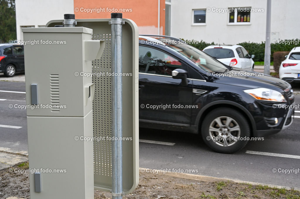 Radarkästen Linz_ 10.12.2022-11 | 10.12.2022, Linz, AUT, Radarkasten, im Bild Radarkasten Pulvermuehlstrasse Linz