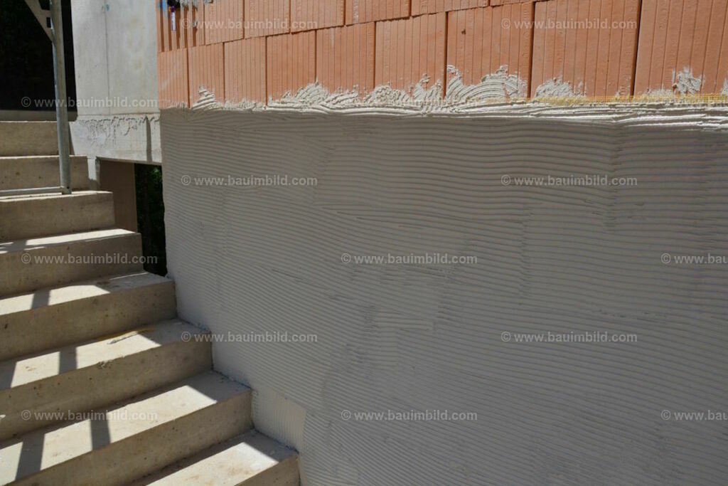 bib-lg18-putzarbeiten-0234 | Nach LV-Leistungsgruppen sortierte Detailfotos über den Bau eines Hauses. Alle Hausbau-Bilder direkt vom Urheber und Autor der Website Haus-Selber-Bauen.com