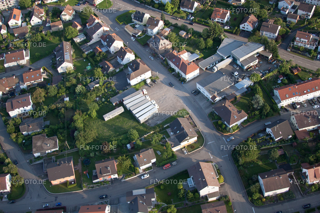 ENDERES Logistik, Spedition | Luftbild: ENDERES Logistik, Spedition im Ortsteil Diedelsheim in Bretten im Bundesland Baden-Württemberg in Deutschland. Foto: IMG_57820.jpg vom 14.06.2013 durch Werner Riehm/FLY-FOTO.de - Realisiert mit Pictrs.com