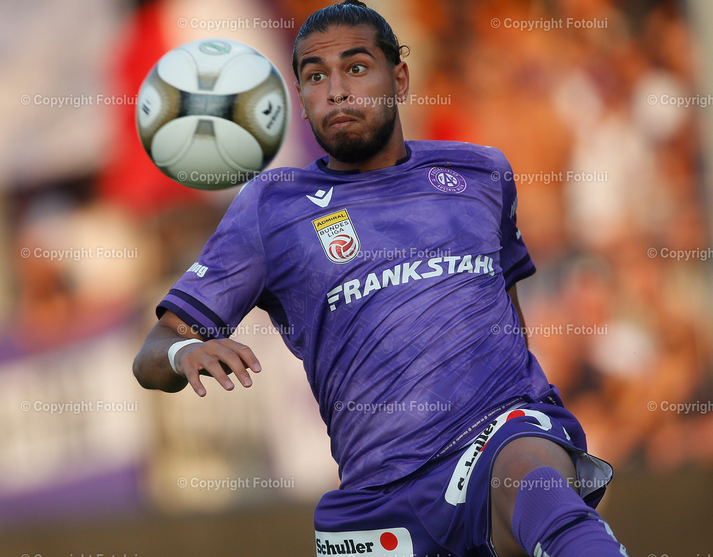 A_LUI_280824_55 | SPORT FUSSBALL UNIQA OEFB CUP 2024 2.RUNDE ASKOE OEDT-WIENER AUSTRIA 28.08.2024 IM BILD: HAKIM GUENOUCHE  (AUSTRIA) FOTO:FOTOLUI