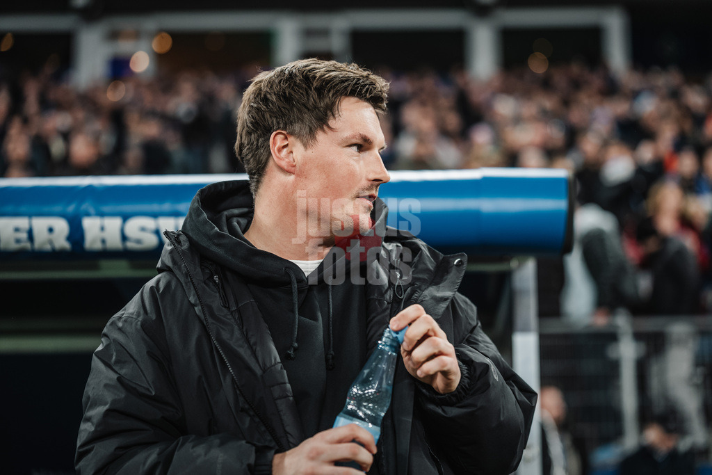 Fußball | Männer | Saison 2025/2026 | 1. Fußball-Bundesliga | 24. Spieltag | Hamburger SV vs. RB Leipzig | 01.03.2026 | Trainer Merlin Polzin (HSV)