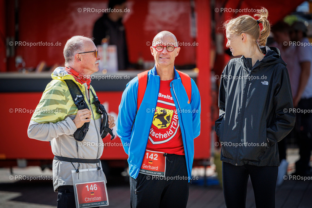 KölnTurm Treppenlauf; Köln, 03.08.2025 | Impressionen vom KölnTurm Treppenlauf am 03.08.2025 in Köln (Nordrhein-Westfalen). 